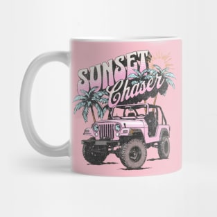 Sunset Chaser Jeep Mug